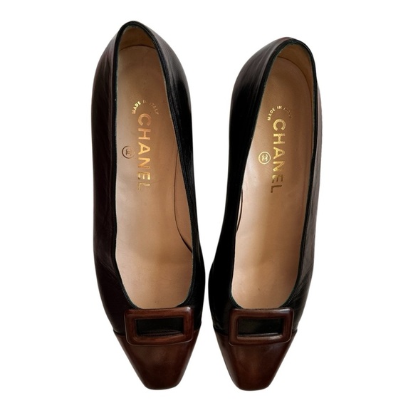 CHANEL black pumps heels - Picture 6 of 12